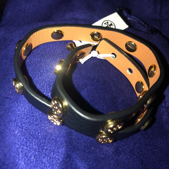 NWT TORY BURCH DOUBLE BRACELET - Picture 2 of 3